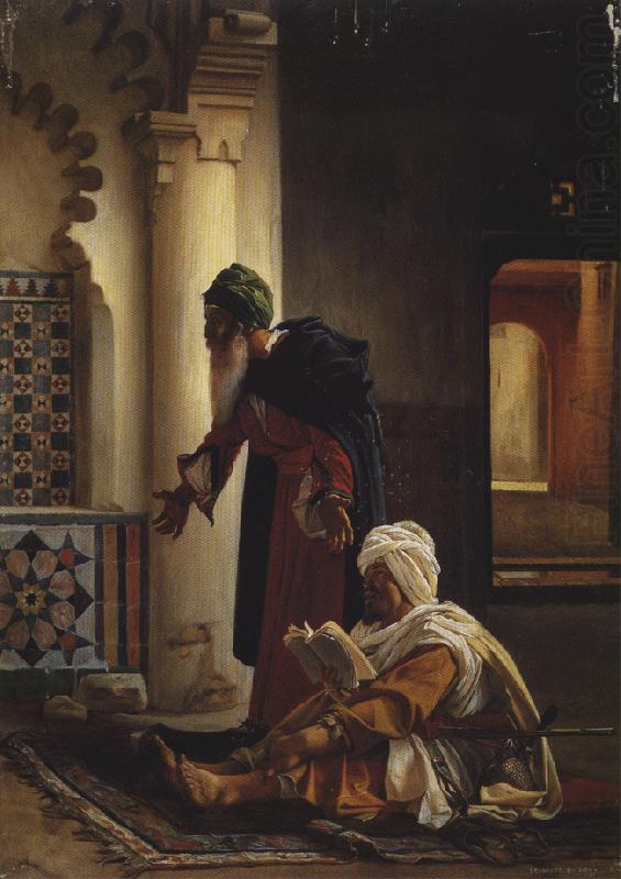 Arabs at Prayer, Nouy, Jean Lecomte du